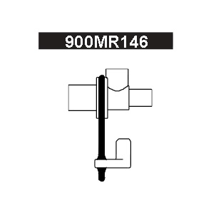 TEMPERATURE PROBE HOUSING (10MM MALE/ 10MM FEMALE)